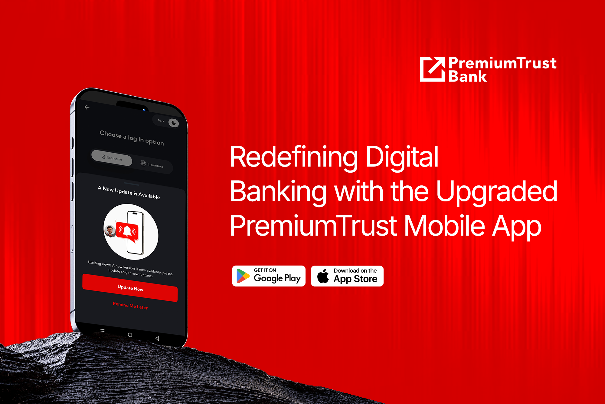 PremiumTrust Mobile: Redefining the Future of Digital Banking.